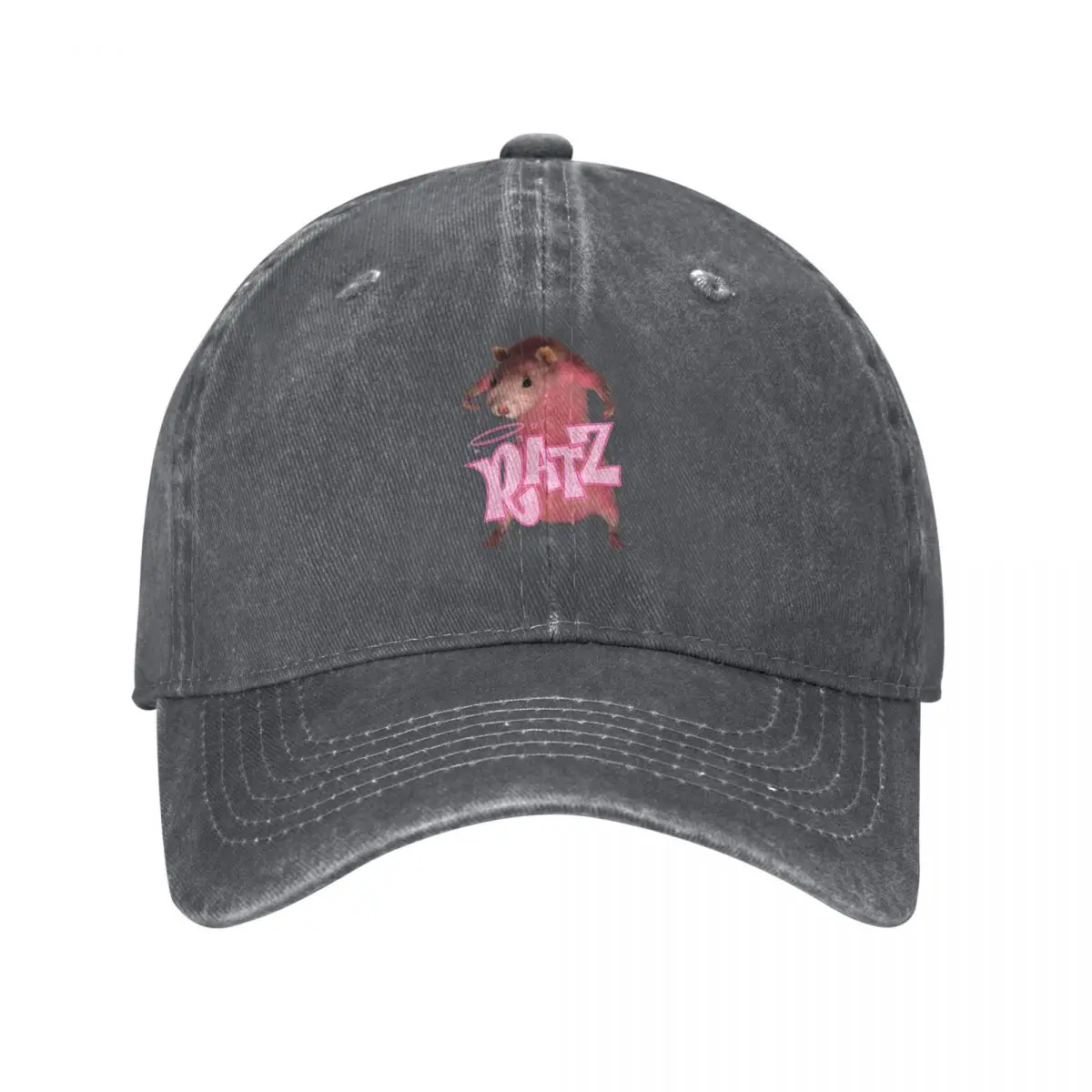 HQ Pink Rat Ratz Meme Baseball Cap Snapback Cap Luxury Cap Women's Beach Visor Men's