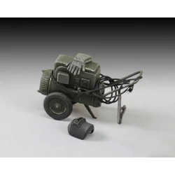 1:35473 Scale Die-cast Resin  Model Resin Aircraft Field Service Vehicle Assembly Model Including Stickers