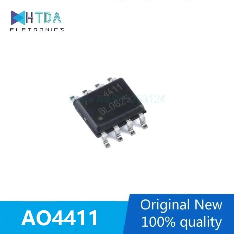 20pcs/lot AO4411 MOS SI4411 APM4411 FDS4411 SOP8 In Stock