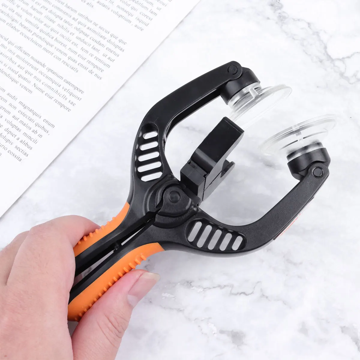 

1Pcs LCD Screen Clamp Professional Mobile Phone Repair Tool Strong Suction Cup Opening Plier Durable Ergonomic Grip for Phone