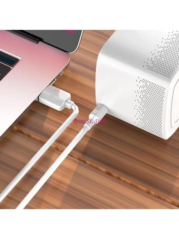 USB to DC3.5x1.35mm Power Cord Household Electric Toothbrush Fan Table Lamp Charging Cable Line HX5E