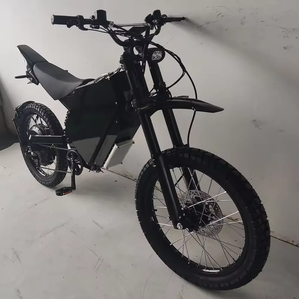 SS30 New Arrival For Stealth Bomber Electric Bike 15000w 200A Controller Max Speed Strong Brakes 72v Lithium Battery Steel Frame