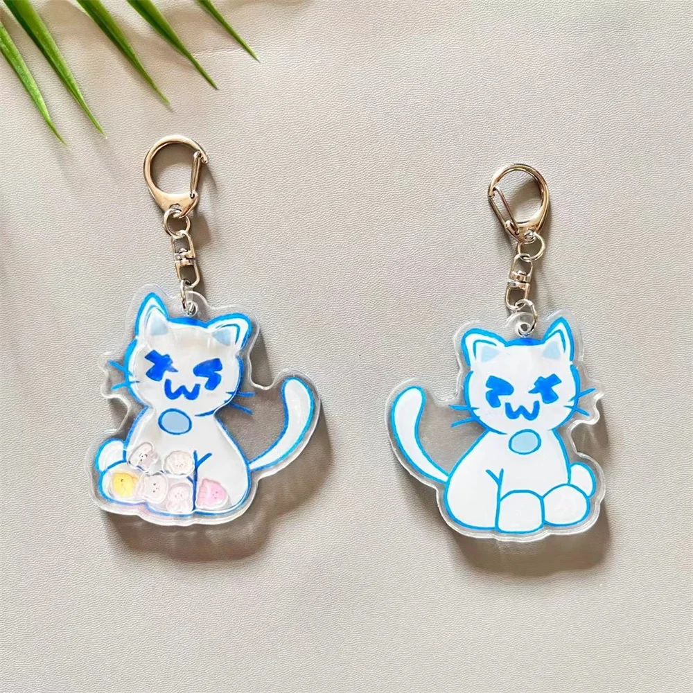 Kpop TWS Cartoon Cute Acrylic Keychains Double Sided Printing Photo Shake Backpack Pendants Hang Bags SHINYU DOHOON HANJIN Gifts