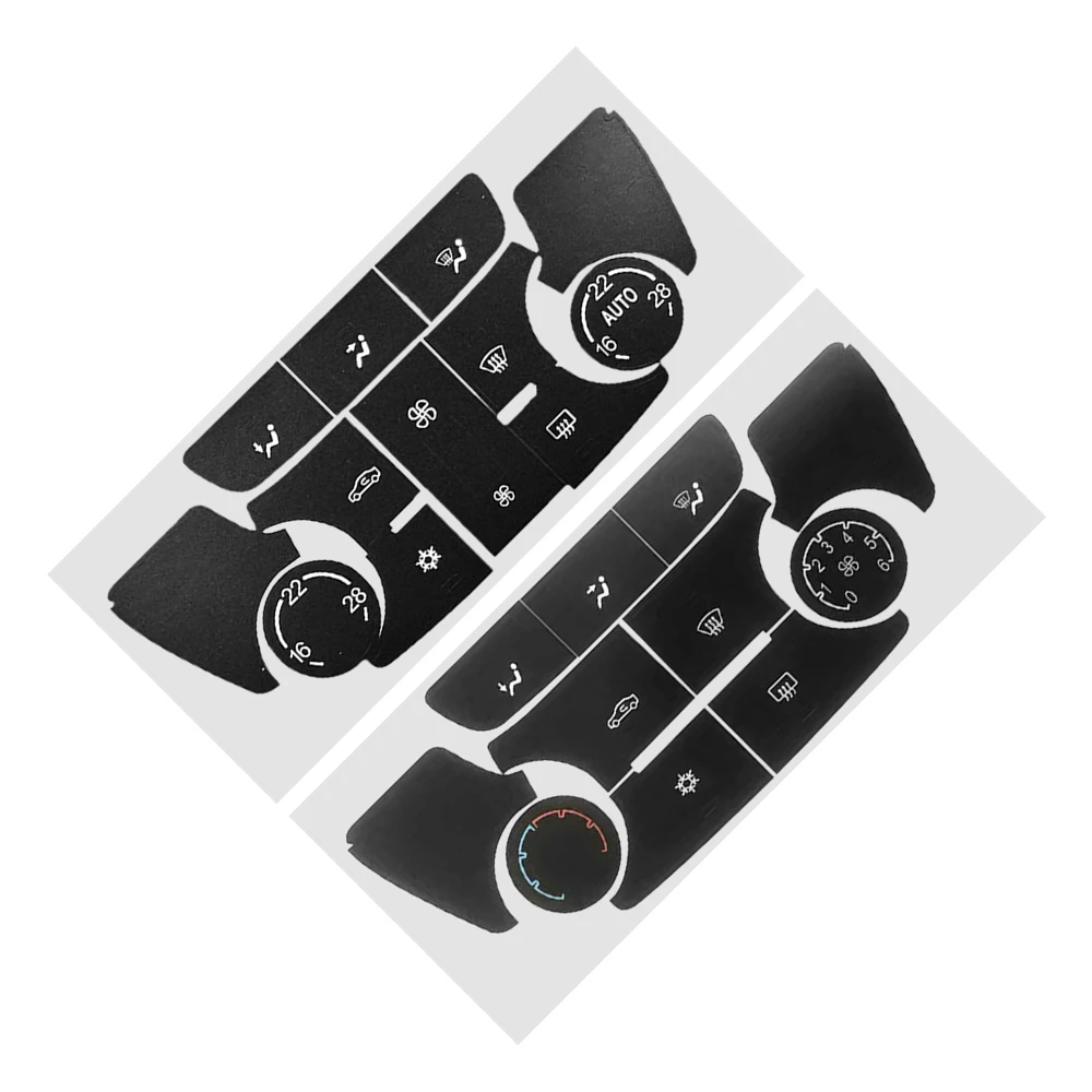 AC Button Repair Decals Stickers Fit for Opel/Vauxhall Mokka for Buick Encore Verano 2012~2017 AC Climate Control Switch Decals