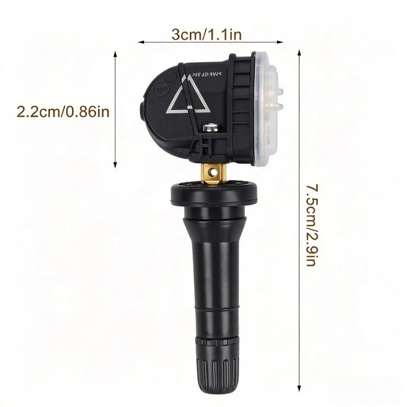 1/4PCS F2GT-1A180-CC F2GT-1A180-CB  F2GT-1A150-CB 433MHz TPMS Tire Pressure Sensor For Ford Ecosport Edge Fiesta Focus IV Galaxy