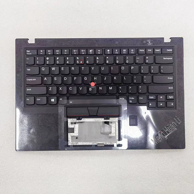 

X1 Carbon Keyboard 01YR539 01YR575 SN20P38695 PK1316R1B01 For Thinkpad X1 Carbon 6th Gen 2018 20KG 20KH USE 100%NEW With I/O FP