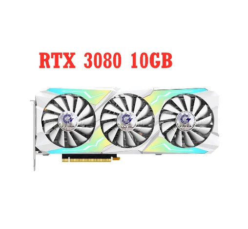 

C CCTING RTX 3080 10G Graphics Card GDDR6X 320Bit 8Pin+8Pin Laptop GeFore RTX 3080 10GB Video Cards PC Gamer Complete for PELADN