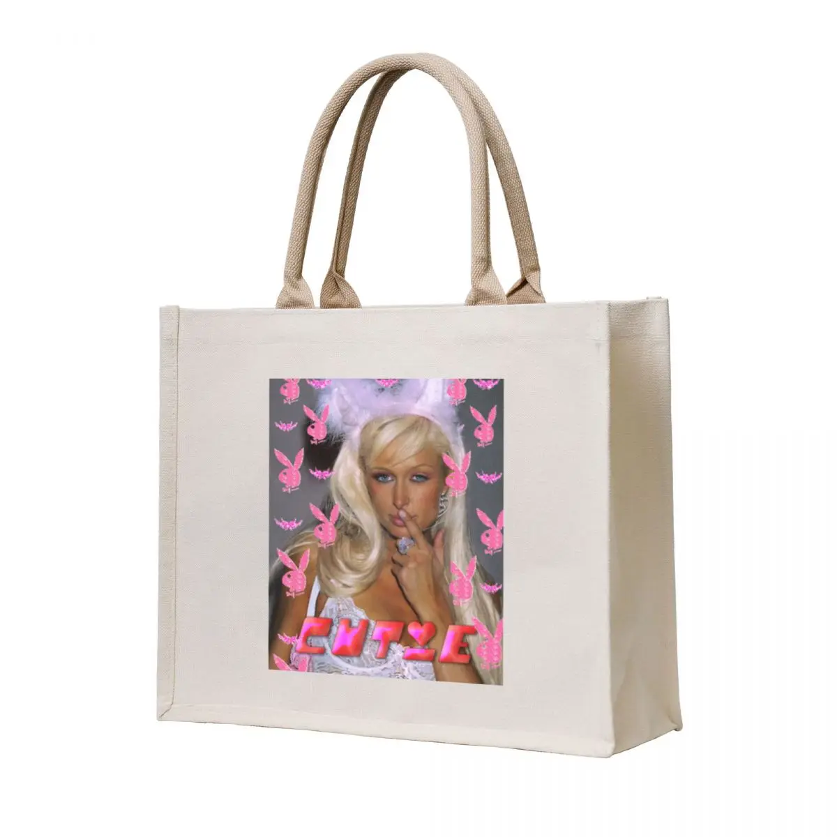 

paris-hilton Tote Bag shopper bag woman handbag personalized tote bag