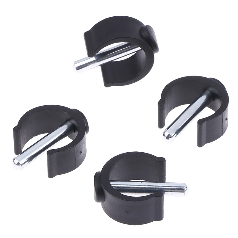 **10pcs C-Shaped Fasteners Walker Plastic Accessories Tube Positioning Open Clips Crutch Buckles