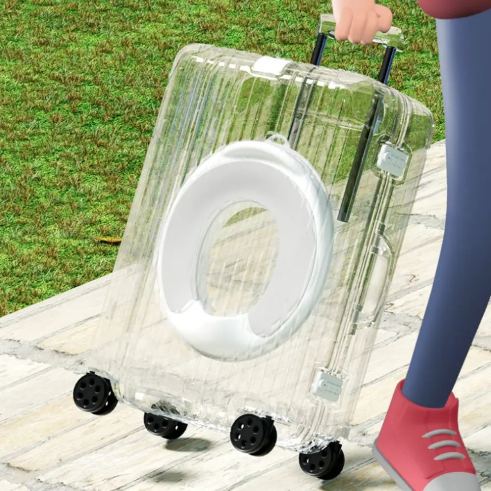 

Splash-proof Children's Toilet Seat Anti-slip Household Baby Toilet Seat Auxiliary Training Easy to Wash Toilet Seat Gasket