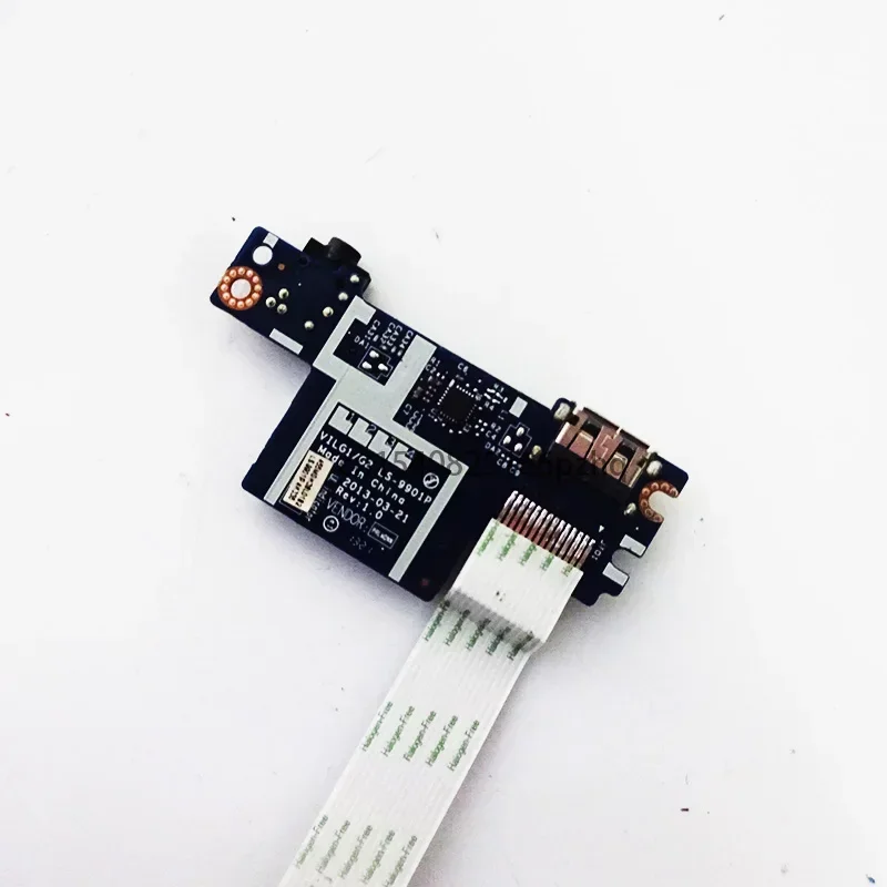 Used  For Lenovo G510S G400S G405S G500s G505S Audio Board Card   Reader USB  LS-9901P