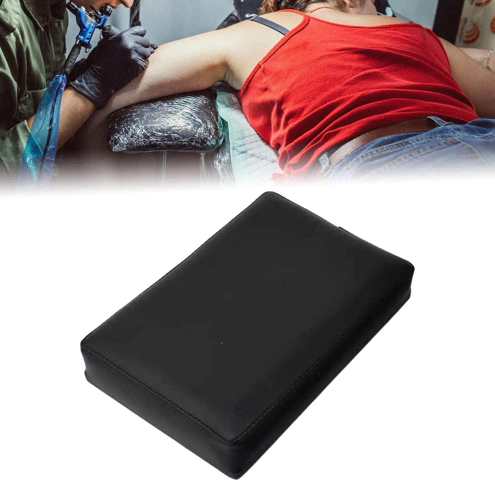 

Arm Rest Pad PU Leather Sturdy Portable Lightwight Equipment Supplies