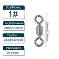 1 20pcs 24mm 200kg