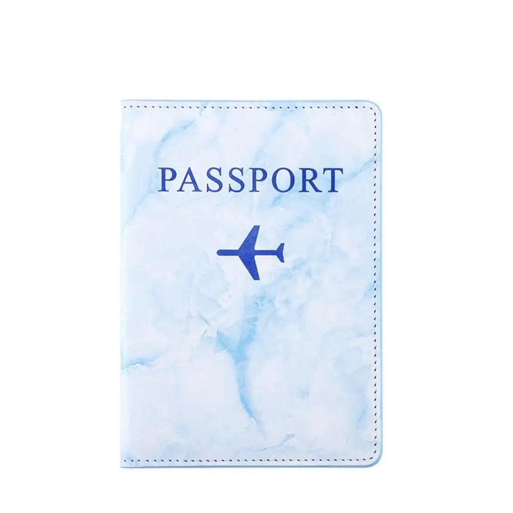 حامل شهادة حقيبة التخزين طائرة تسجيل الدخول بولي PU حافظة بطاقات حامل جواز السفر إكسسوارات السفر غطاء حماية جواز السفر #1