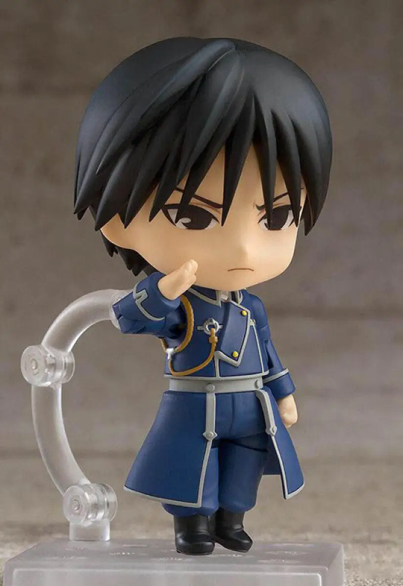 Genuine In Stock Good Smile Nendoroid #823 Fullmetal Alchemist Roy Mustang Figure Anime Model Action Toy Collectible