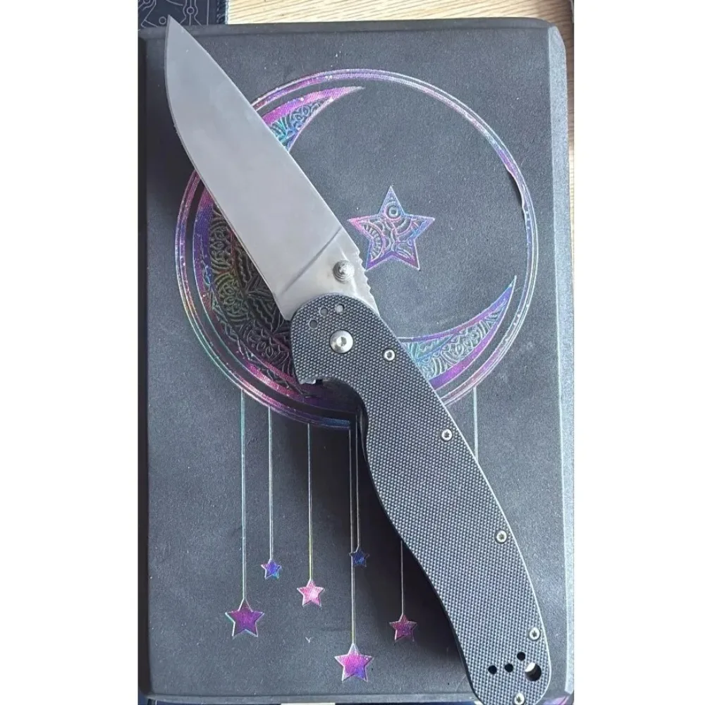 High-quality G10 handle 420 steel blade Travel Folding Knife Jungle Portable Pocket Knife Practical Tool Camping  portable tool