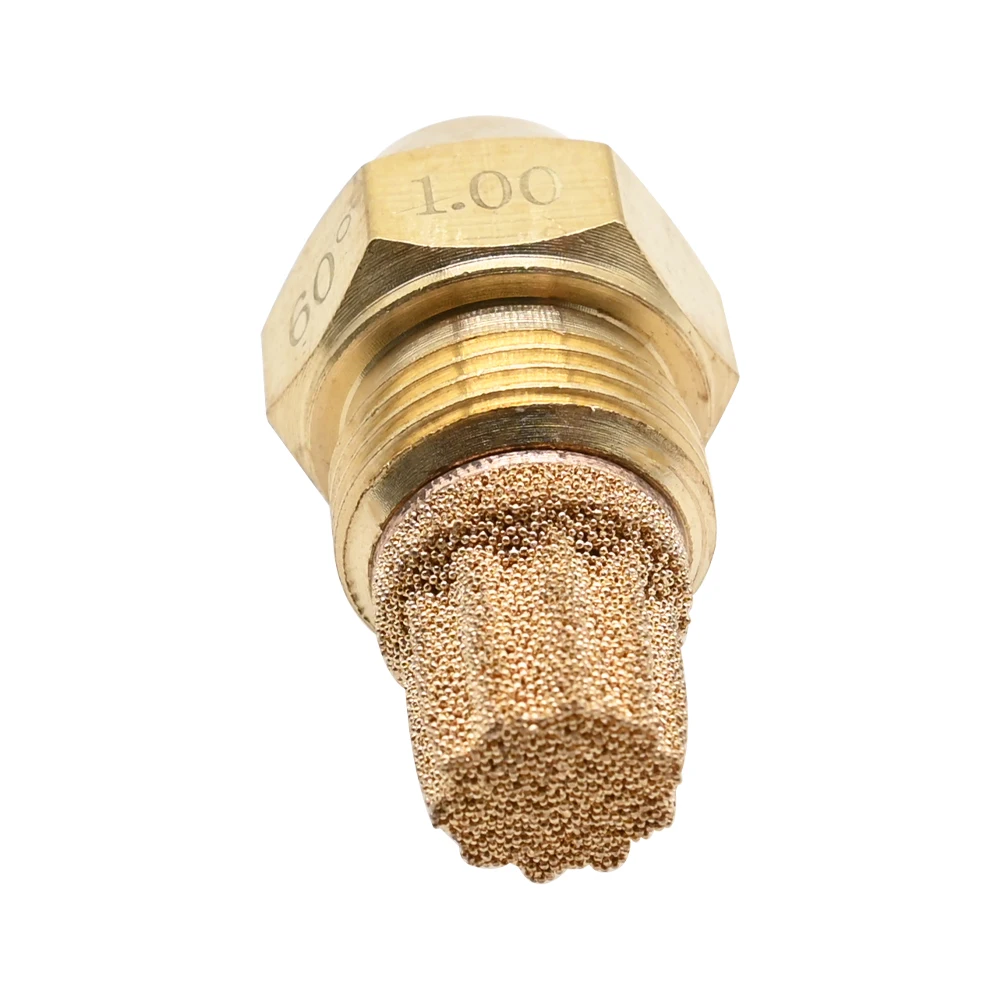 

60 Degrees Waste Oil Burner Nozzle Full Cone Replacement Reduces Usage Boiler Combustion Injection