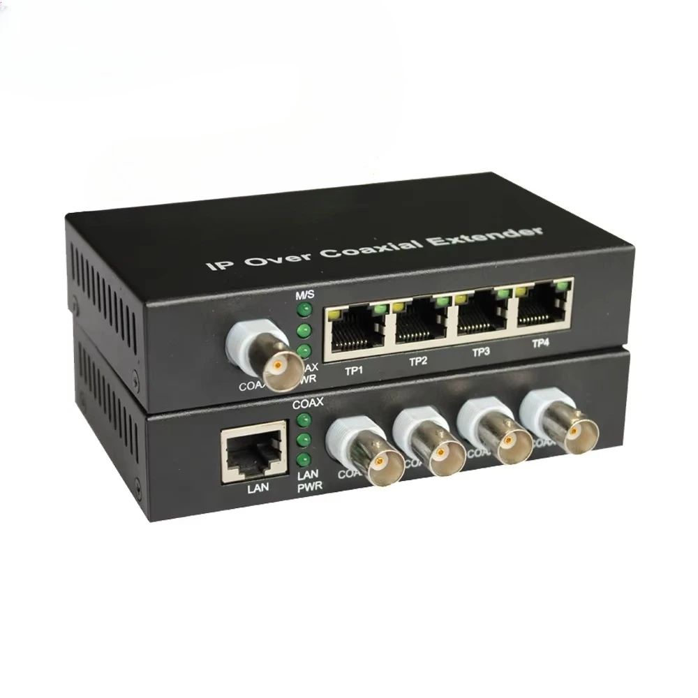 High Quality Extender for IP Over Coax,rj45 to Coax Converter,ethernet Over Coaxial Extender