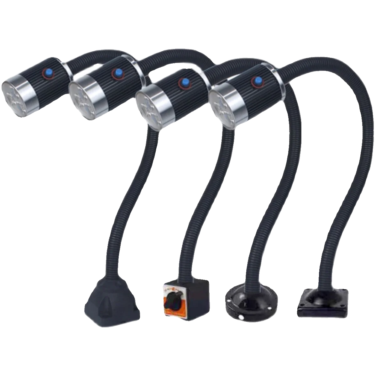 LED CNC Machine Tool Work Lamp Lathe 110-220V 3/6/9W Gooseneck Workshop Working Lights milling Industrial Lamp