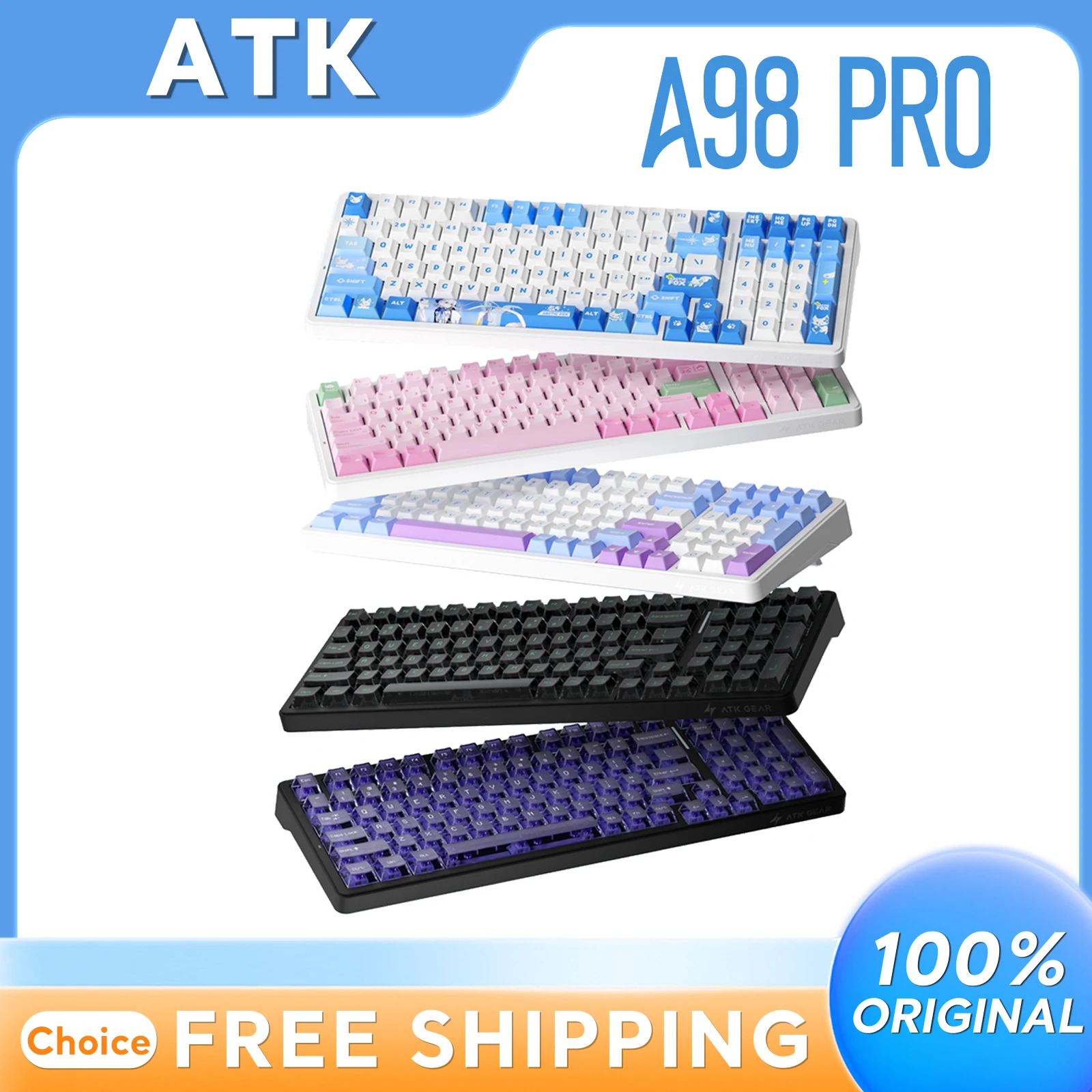 atk-a98-pro-tri-mode-wireless-meccanico-keybaord-e-sport-gaming-ergonomico-a-bassa-latenza-hot-swapable-guarnizione-personalizzata-regali