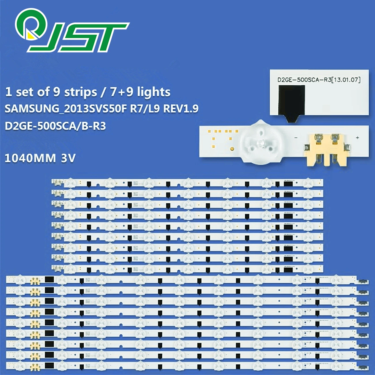 

18pcs UN50F6800 UN50F5500 UN50F6400 UN50F5500AG UN50F6400AG BN96-27900A 27901A BN96-25310A 25311A SAM SUNG 2013SVS50F L 9 R 7