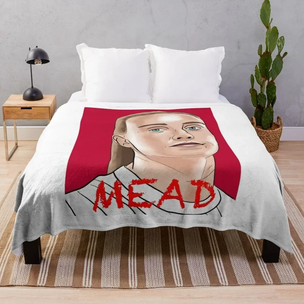 

Beth Mead portrait Throw Blanket Decoratives Bed Fashionable Blankets
