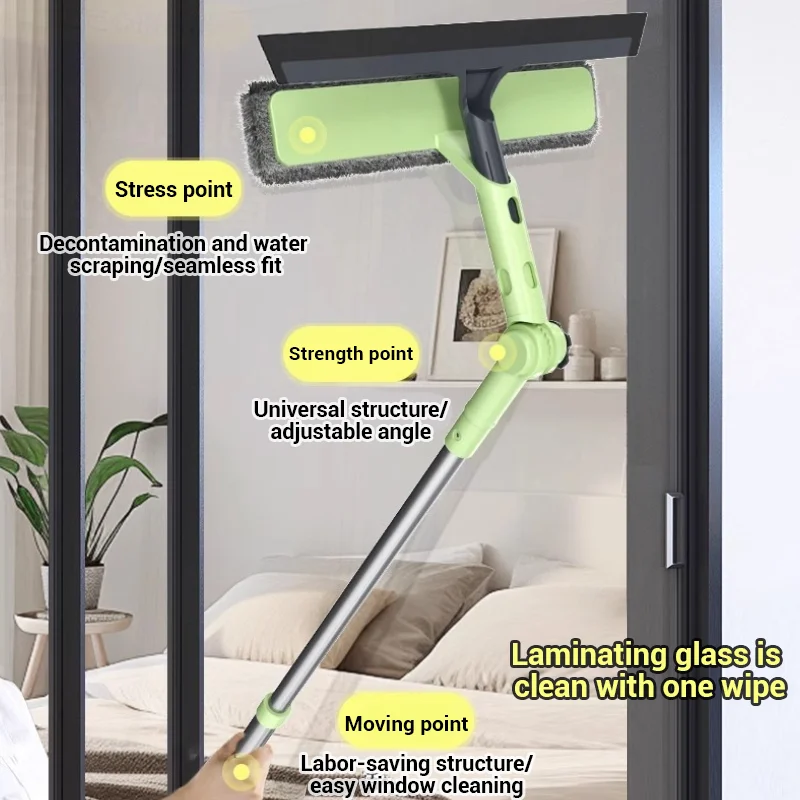 

Stainless Steel Shower Squeegees For Shower Doors All-Purpose Household Bathroom Window Mirror Glass Cleaning Tools For Home New