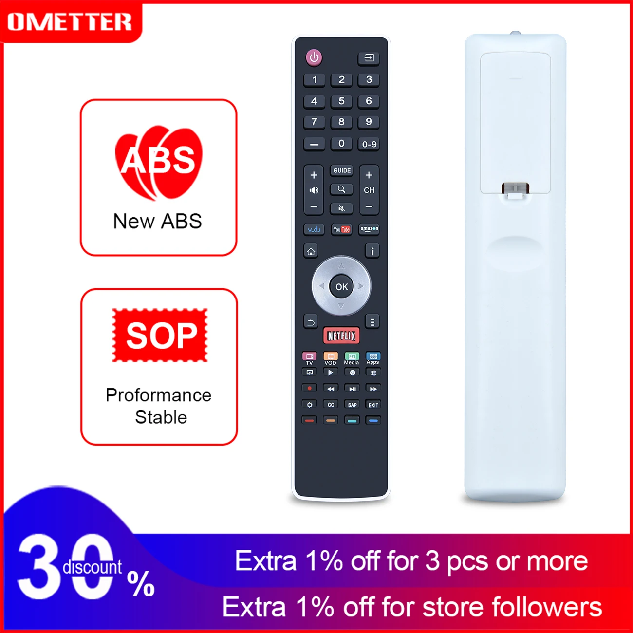 Remote Control for Hisense Internet TV Controller EN-33927a EN2h27hs EN2h27b EN-31906d ER-22655hs ER-22642r 22641r EN-31603a