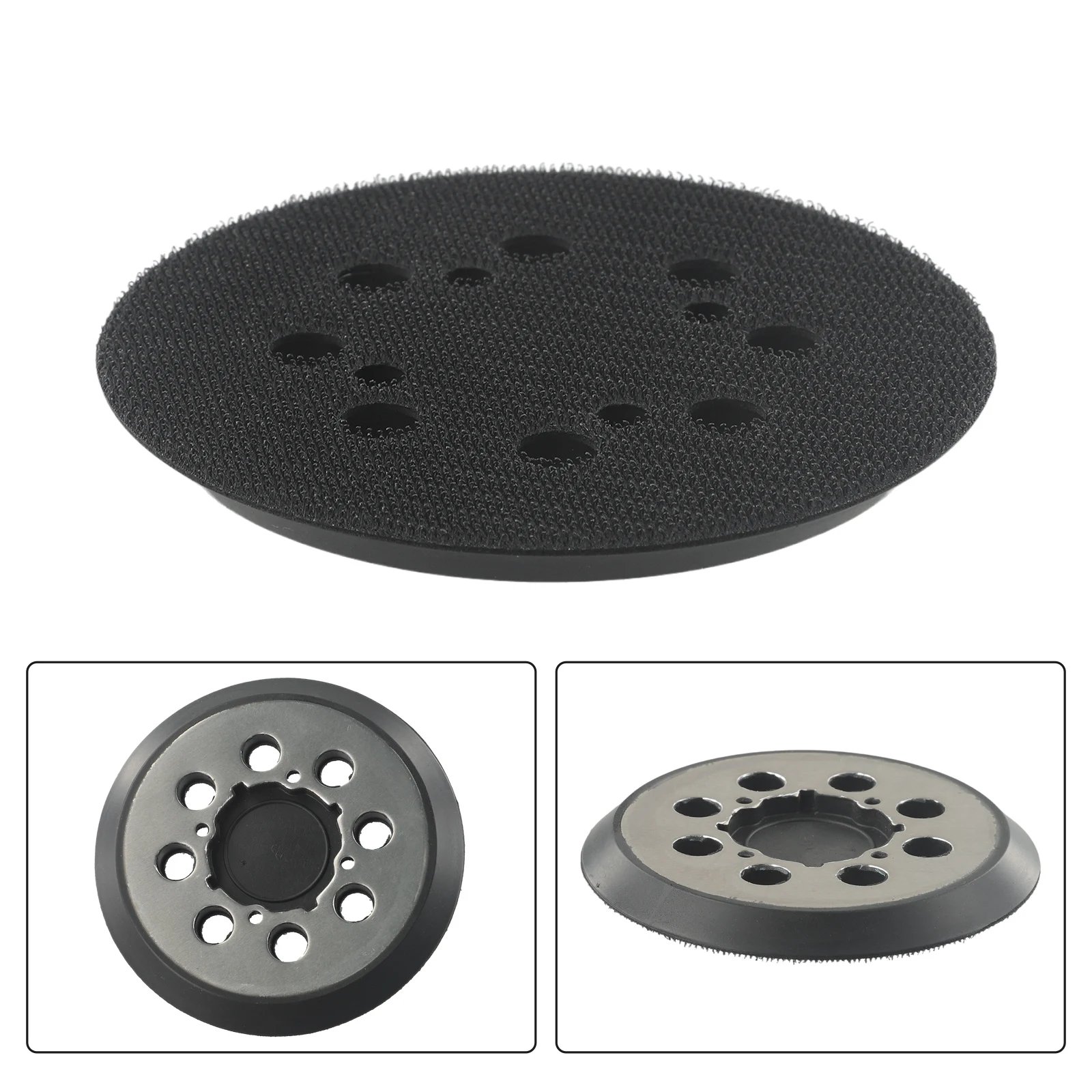 Grinding Mat Sanding Pad Parts Useful 8 Dust Collection Holes 8 dust collection holes Accessories 125mm/5\\\