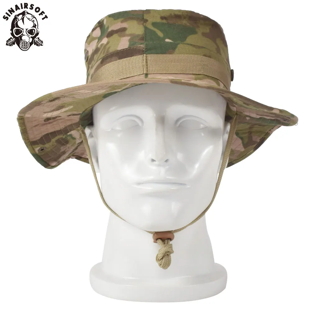 SINAIRSOFT Summer Tactical Bonnie Hunting Hat Camouflage Outdoor sports Mountaineering Cap Men Nylon LY1203