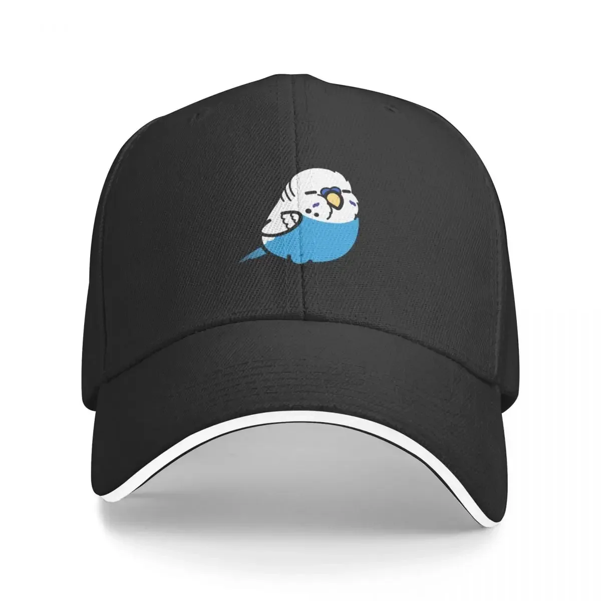 Chubby English Blue Budgie - Male Baseball Cap Ball Cap Sunhat Hat Luxury Brand Men Luxury Brand Women's