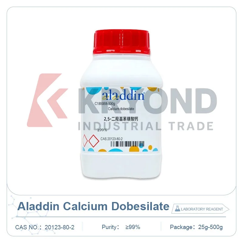 Aladdin C189068 2.5 Dihydroxybenzenesulfonic Acid Calcium Salt Laboratory Reagent CAS 20123-80-2 Chemical Research 25g 100g 500g