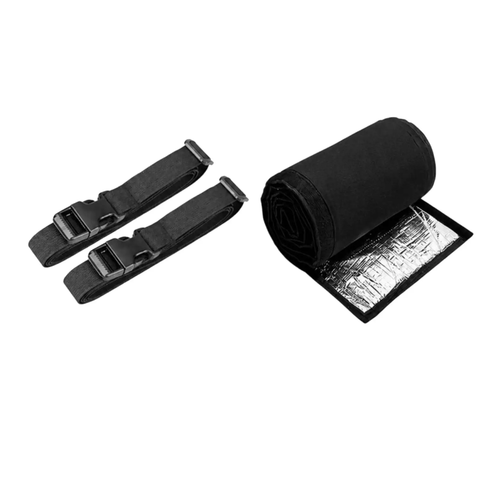 AC Unit Pipe Insulation Cover for Heating Cooling Copper Tubing with Adjustable Straps