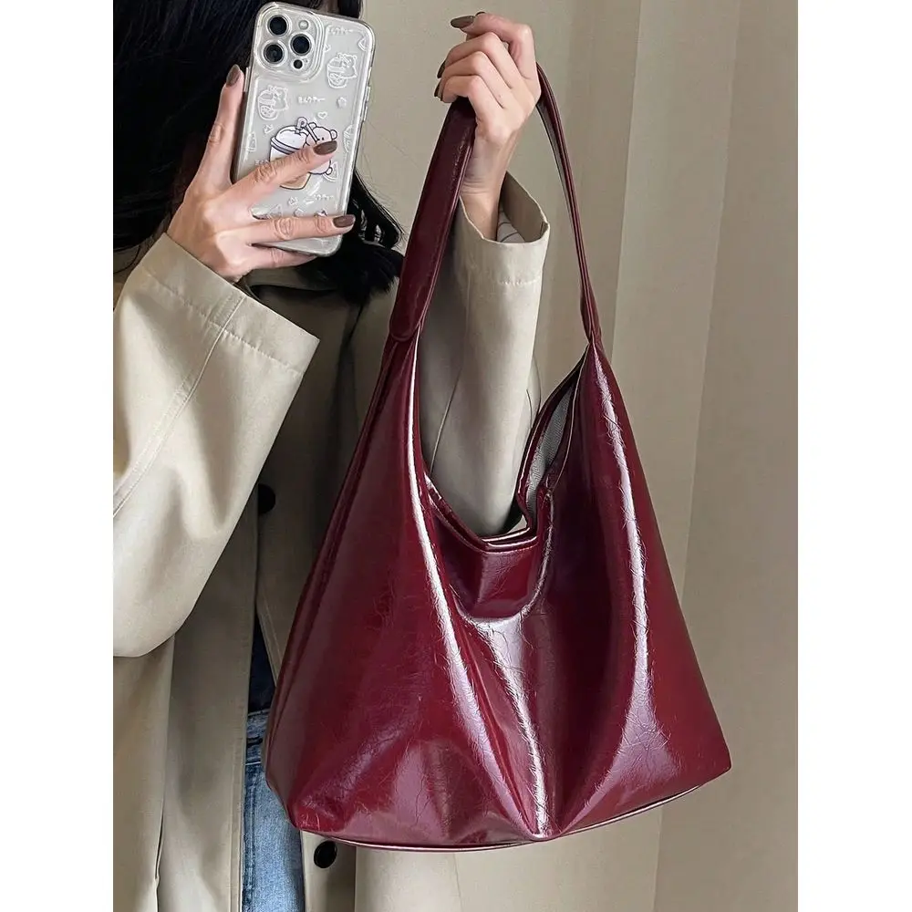 

PU Leather Shoulder Bag Crossbody Bag Womens Casual Handbag, Suitable For Commuting And Work, New Fashion Large Capacity Women