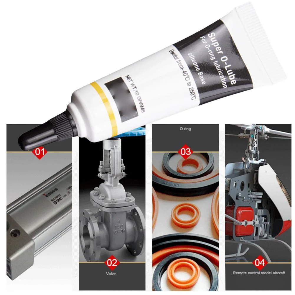 AU16-New High Grade Silicone Grease Lubricant Super O-Lube O-Ring Lubrication For O-Ring Maintenance Of Aquarium Filter Tank