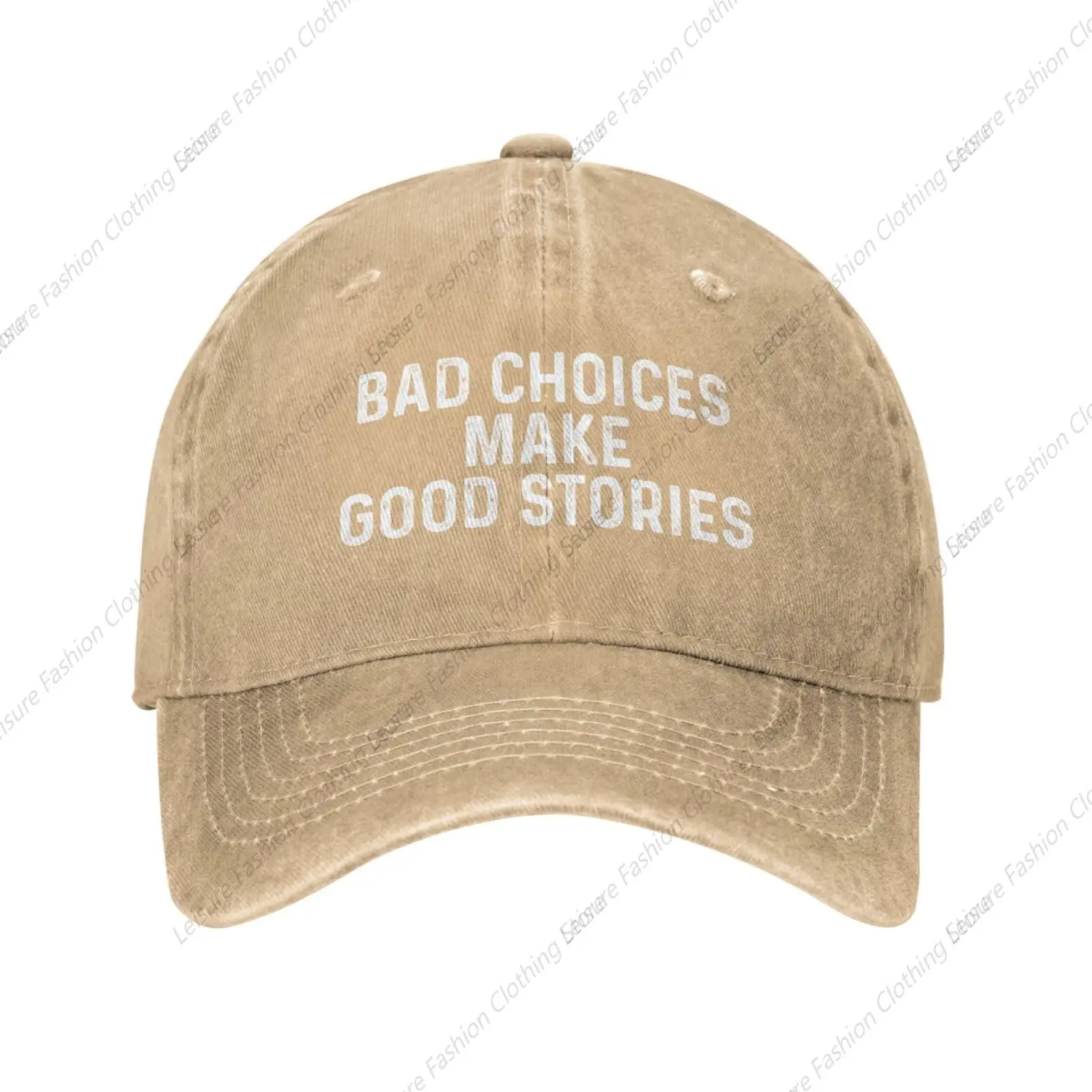 Bad Choices Make Good Stories Hat Men Baseball Caps Trendy Hats