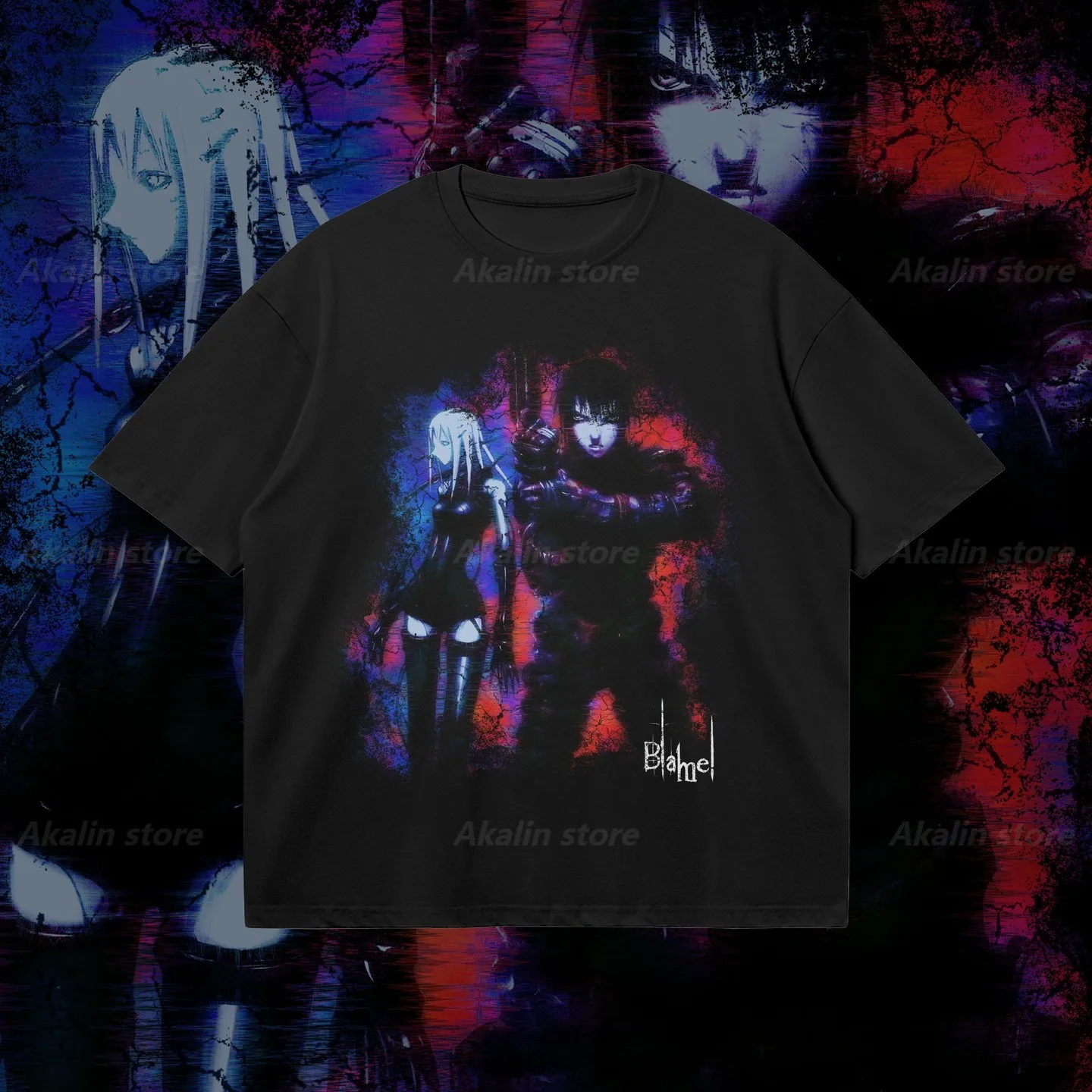 

Harajuku American anime Print oversized t shirt gothic All cotton shirts new in 2023 Sweatshirt Korean Goth Popular Y2k Clothes