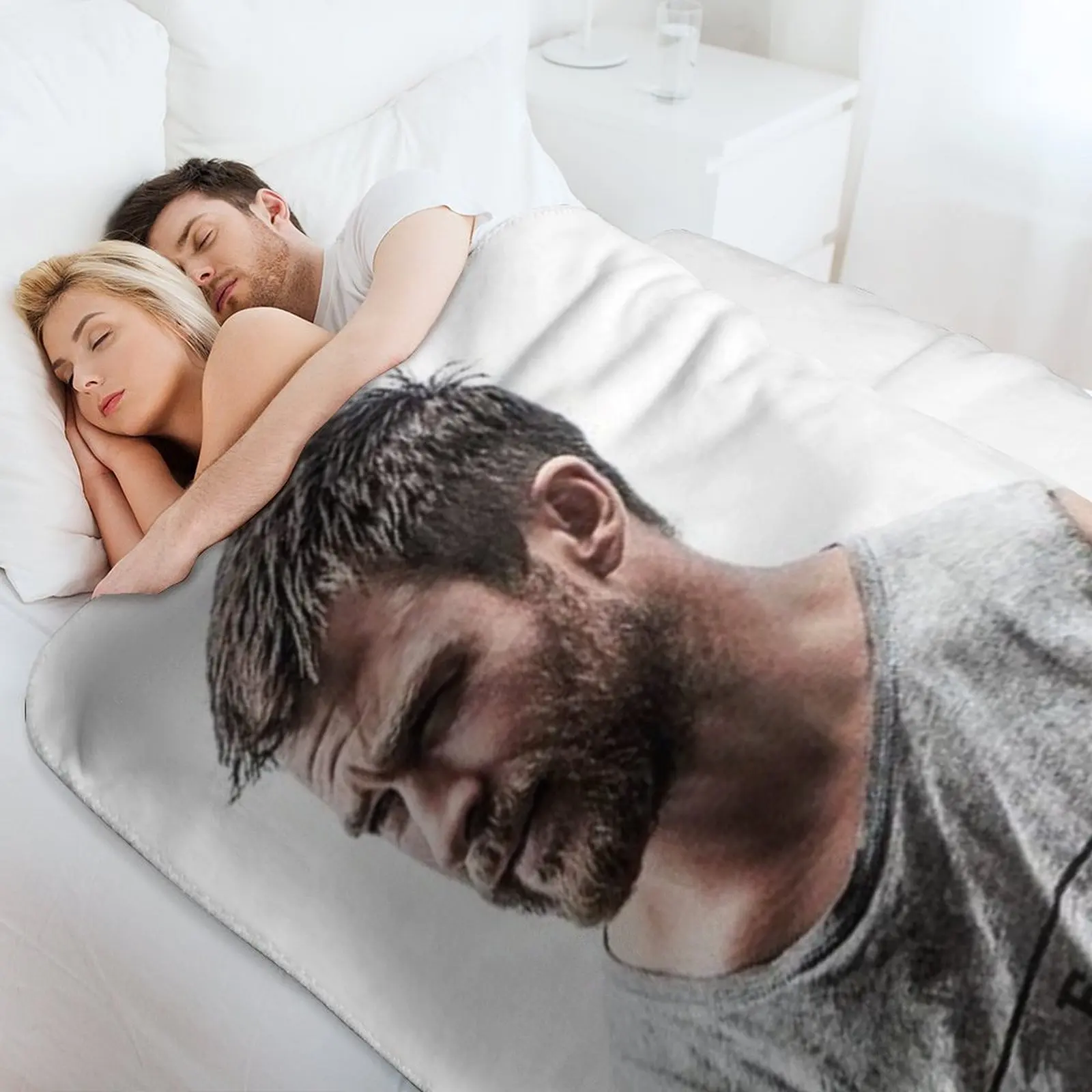 كريس هيمسوورث رمي بطانية أريكة عملاقة لحاف دافئ بطانيات مزخرفة #4