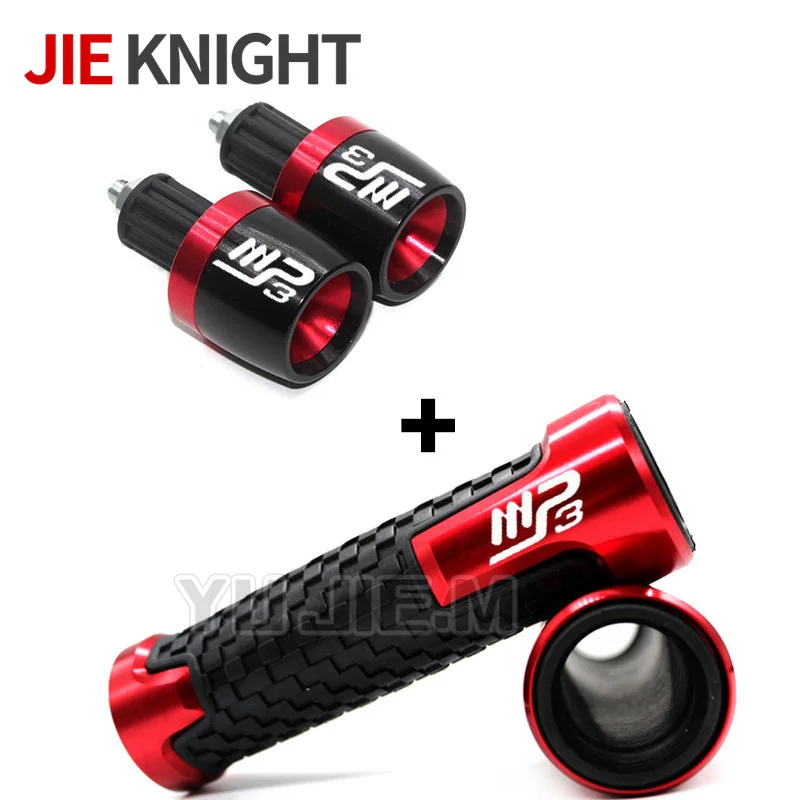 For Piaggio MP3 250 300 500 HPE Sport Scooter Motorcycle Accessories Aluminium CNC Hand Grips Handle Bar End Cap