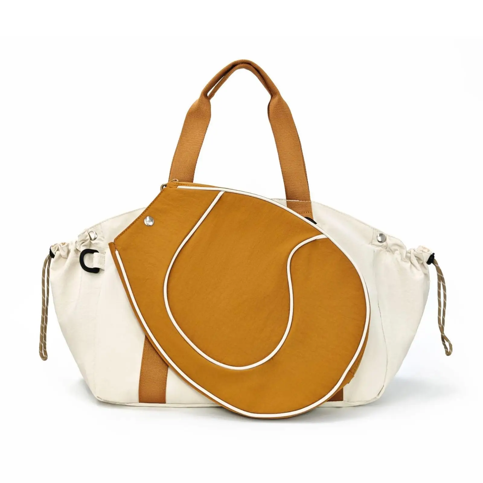 Racket Bag with Side Pockets Wear-Resistant Racket Bag Roomy for Sports Practice