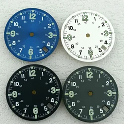 28.5mm watch dial Suitable for NH35 movement single calendar aseptic custom logo watch NH35 Dial parts