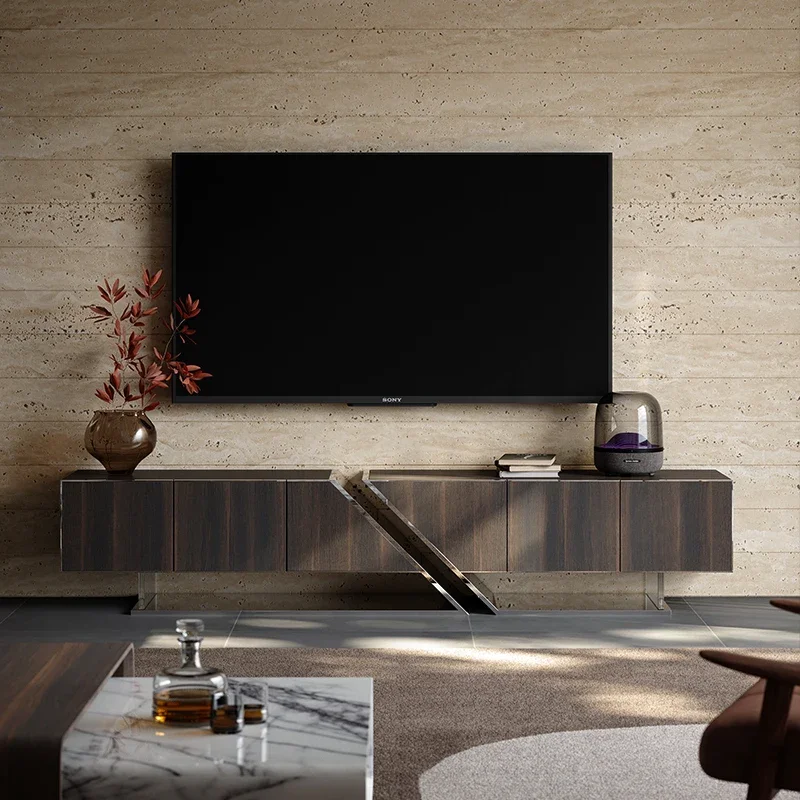 X-S  Modern TV Cabinet Luxury Storage Living Room Nordic Retro Tv Stands Entertainment Suporte Para Tv Trendy Furniture