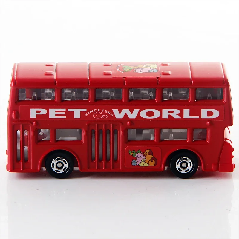 Takara Tomy Tomica Premium London Tourist Bus Scale 1/130 Mini Die-cast Alloy Car Model Kids Toys Boys Christmas Birthday Gift