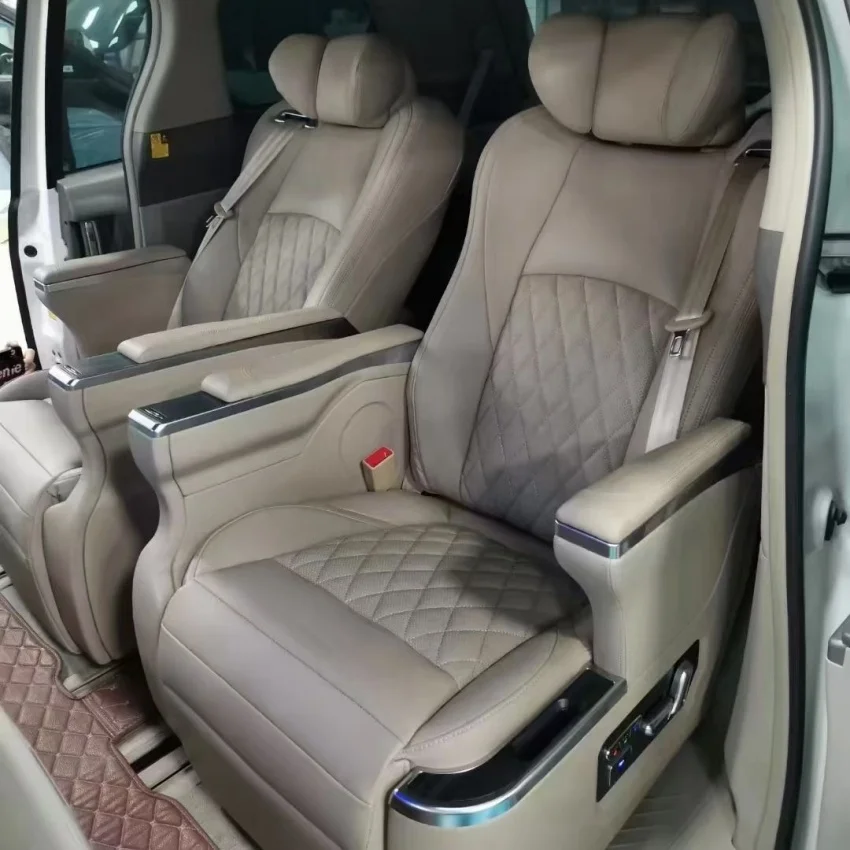 

Роскошное коммерческое сиденье-реклайнер с массажем для Mercedes-Benz Viano, Vito W447, V-Class, Hiace, Sprinter