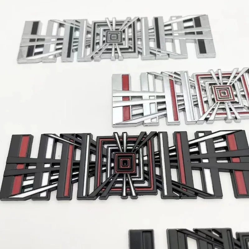테슬라 모델 3/Y/S/X 3D 메탈 레터 테일 배지 플래드 부트 트렁크 펜더 배지 엠블럼 데칼 스티커 자동차 액세서리 바디 데칼