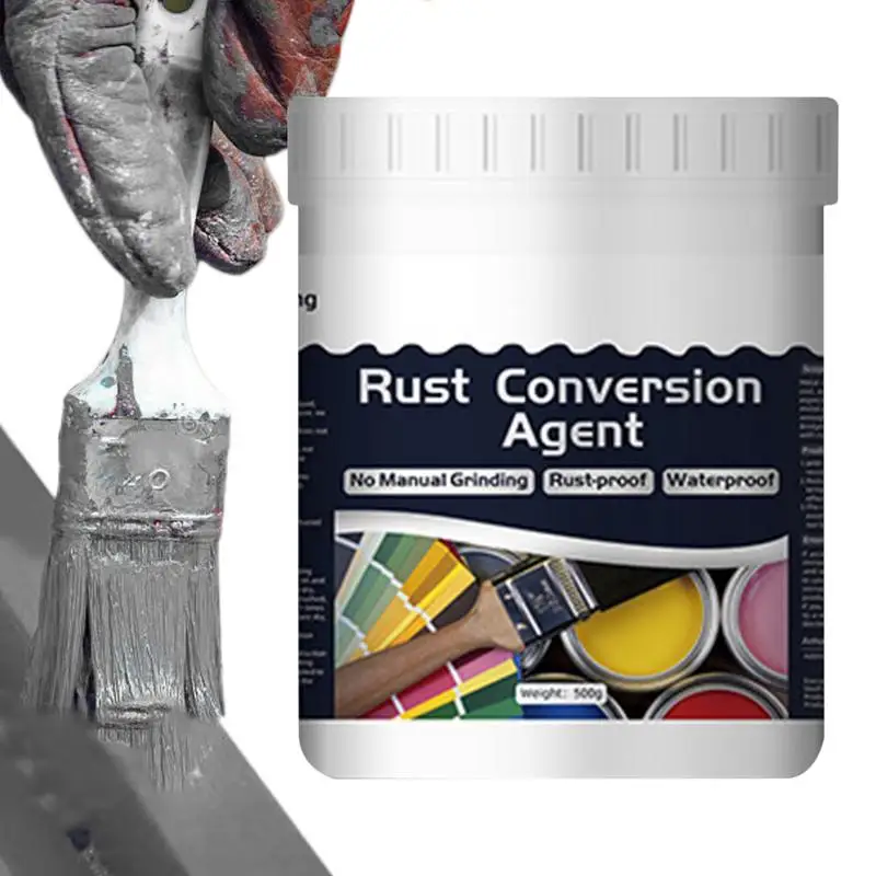 Pintura anti-ferrugem impermeável multifunções, removedor de ferrugem para metal, revestimento anti-ferrugem