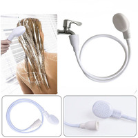 Multifunctional Faucet shower sprinkler drain filter hose sink wash head shower extender bathroom pet bath cleaning supplies