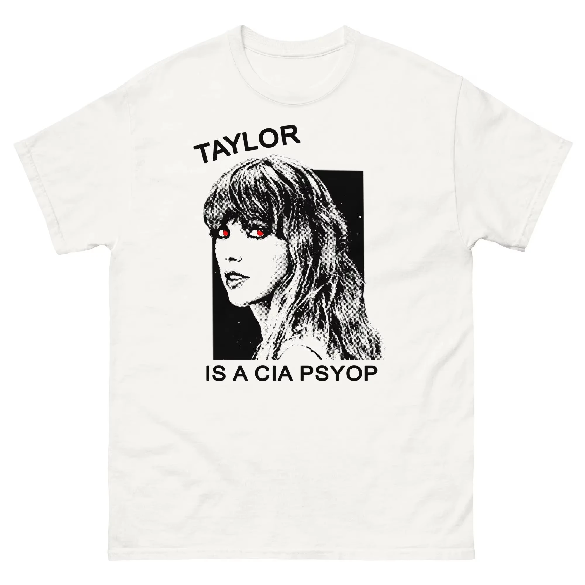 Metallica Kirk Hammett Taylor Is A CIA Psyop Graphics 100_Cotton Men's Women's Popular Streetwear Oversize