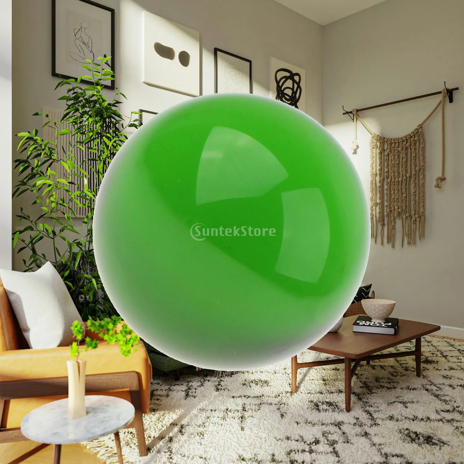 50mm Crystal Ball Clear Glass Sphere Home Decoration Art Decor Photography Accessory for Table Display