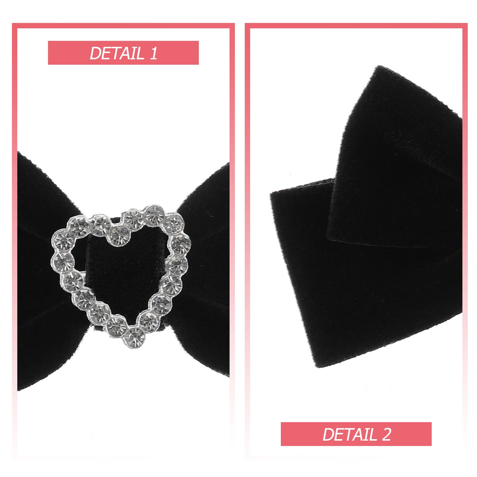 

1 Pair Butterfly Bow Clips Girls Non-Slip Hair Bows Barrettes Kids Accessories For Wedding Party Prom Hair Styling Tools